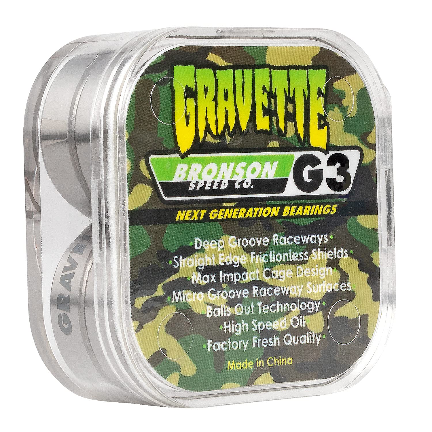 David Gravette Pro G3 Skateboard Bearings