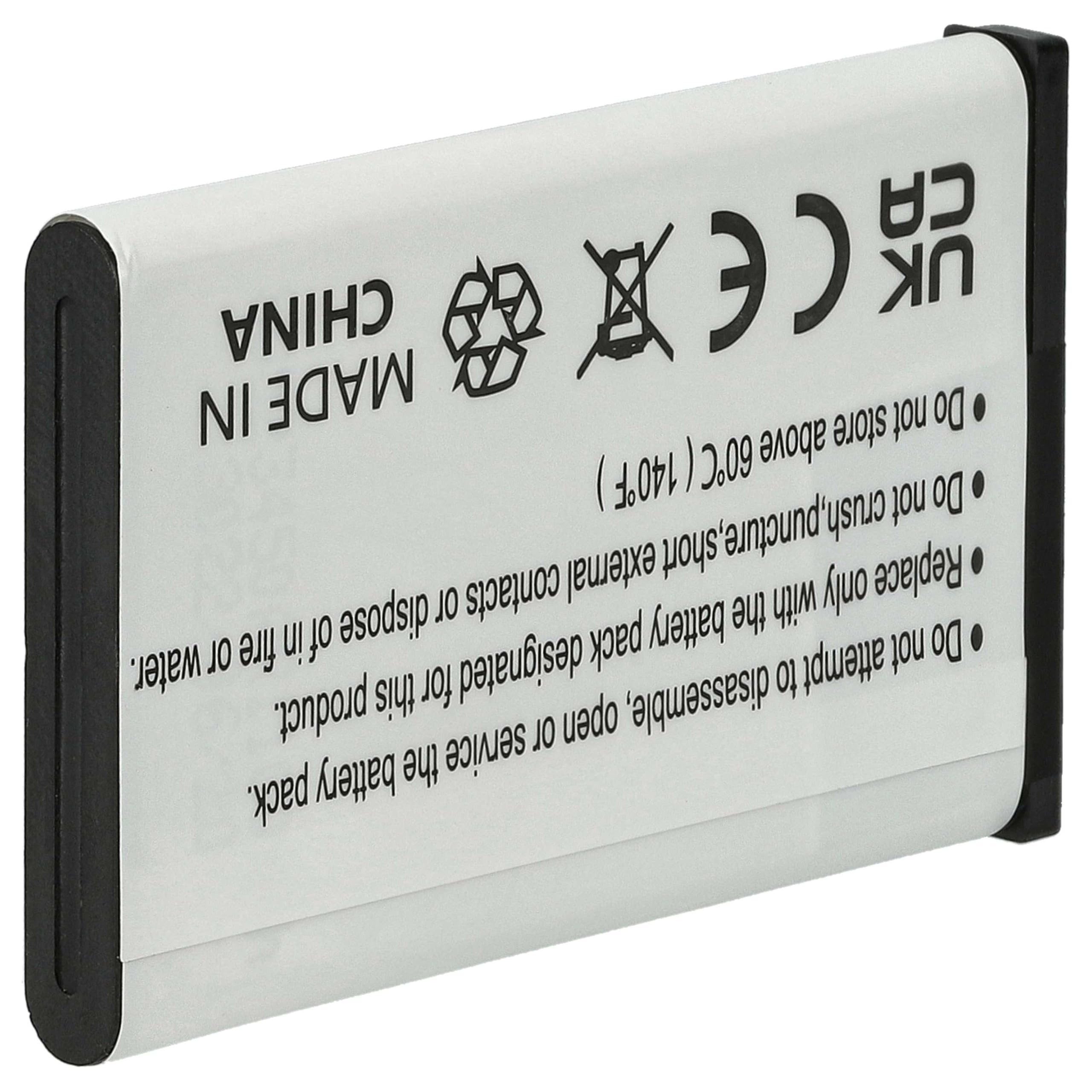vhbw 10x batteria compatibile con Siemens Gigaset SL910H, SL910, SL910A telefono fisso cordless (1050mAh, 3,7V, Li-Ion)