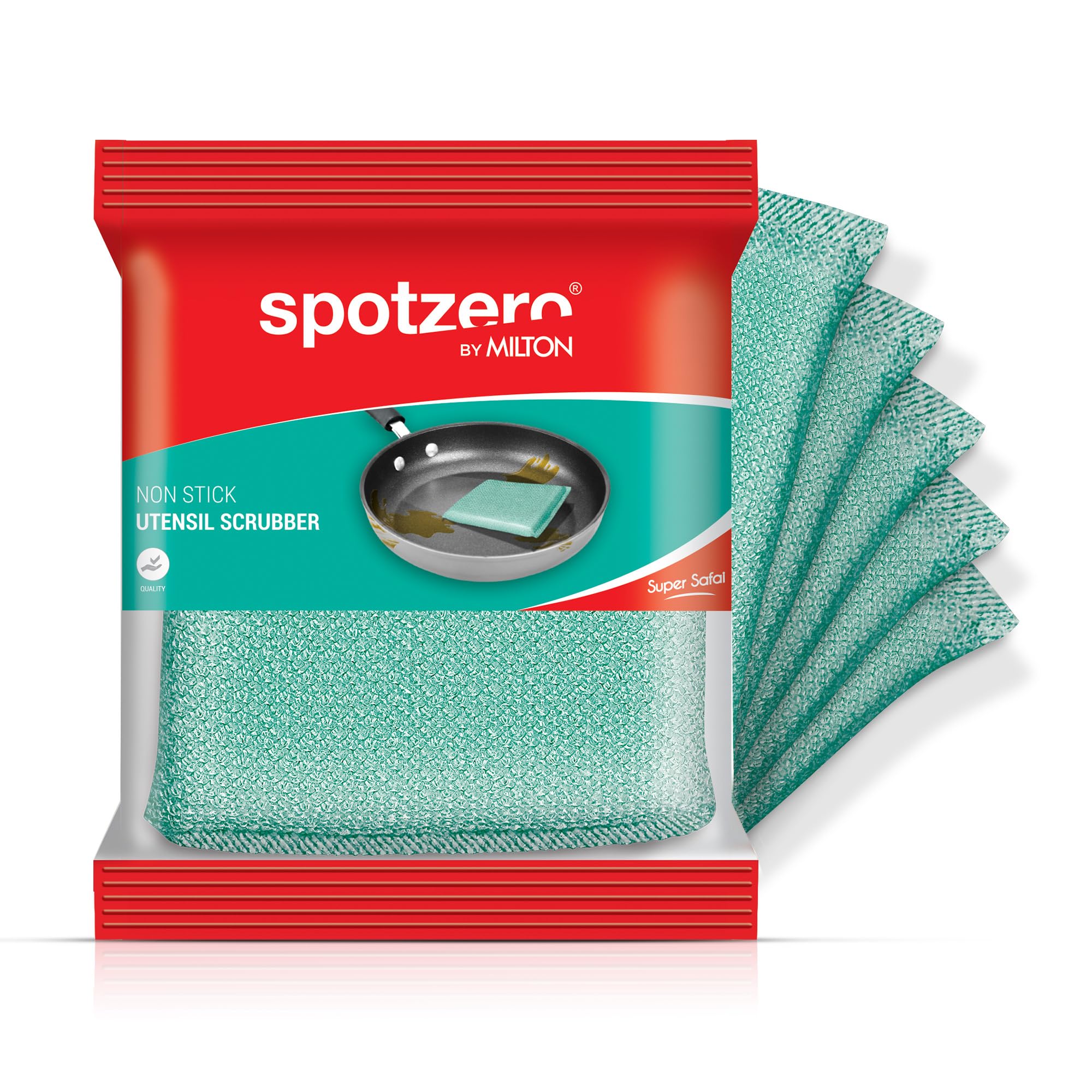 Spotzero By Milton Non Stick Utensil Scrubber, 1 Piece | Easy to Clean | Reuse | Durable | Cleaning Utensil (B0CDBXJ2HQ) Amazon Price History, Amazon Price Tracker