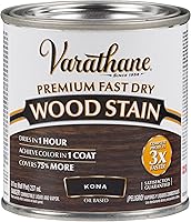 Vista 1 de Varathane Premium Fast Dry Wood Stain, Half Pint, Kona