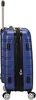 Vista 3 de Rockland - Maleta de viaje Melbourne, rígida y expandible, con ruedas giratorias, Azul
