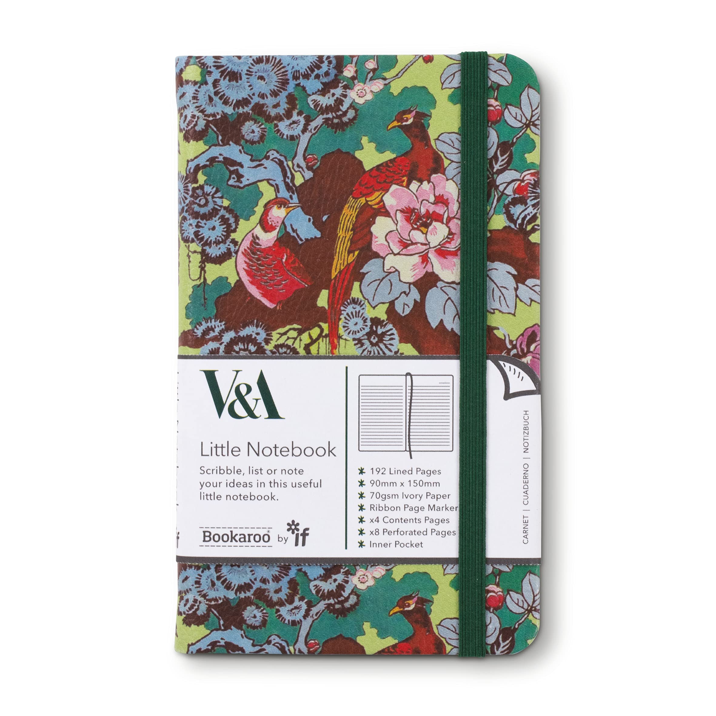 IF V & A Bookaroo Journal A6 Sundour Pheasant