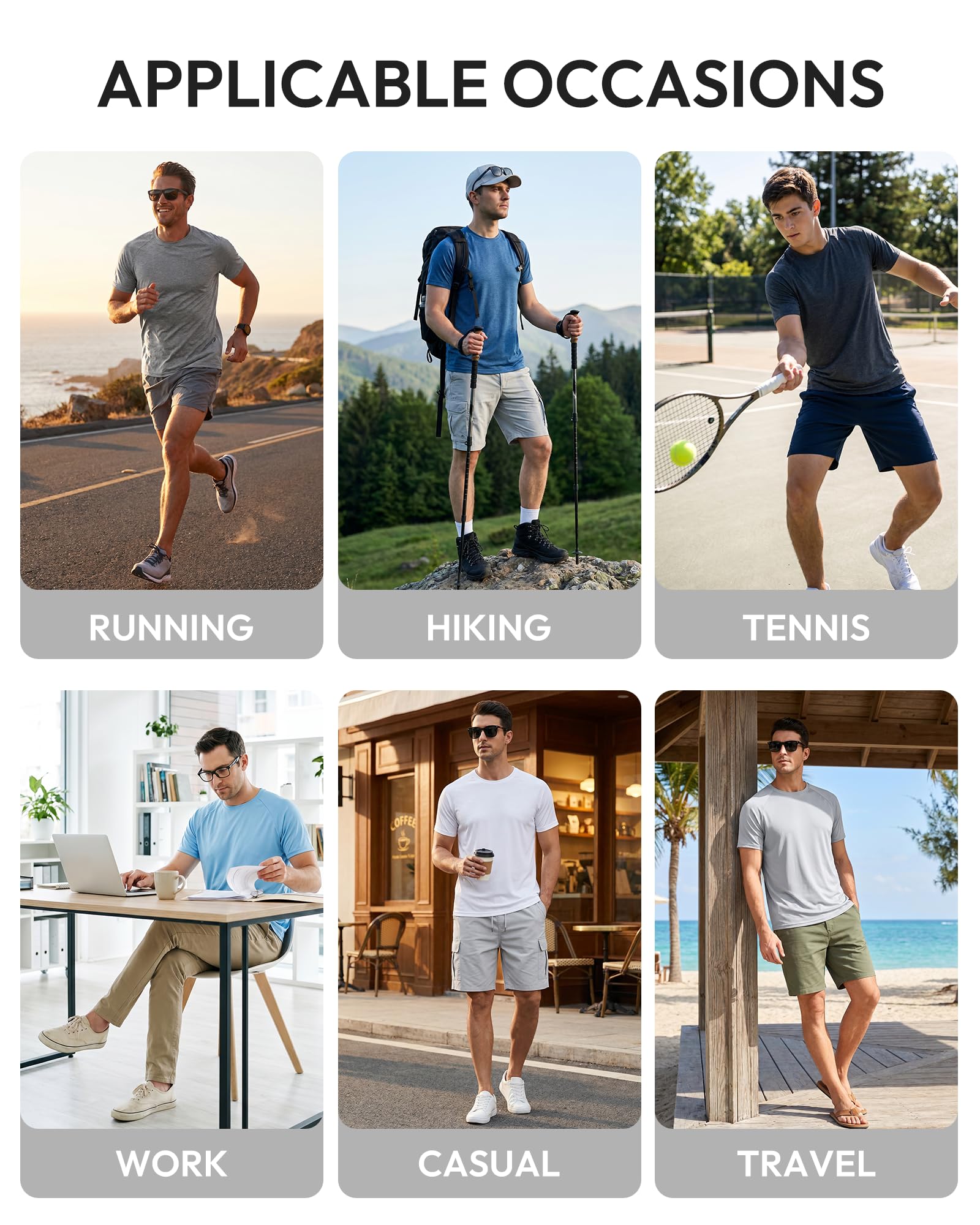 BALENNZ Herren Casual Leger