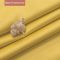 Vista 4 de Cortinas amarillas opacas para sala de estar, ojales de cortina térmica, 84 pulgadas de largo