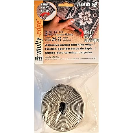Multy Adhesive Carpet Edging: Protectors for Every Flooring Surface!