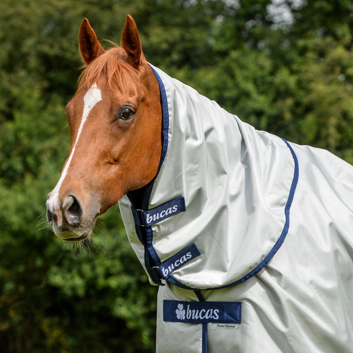 Bucas Power Combi Neck Cover Large Silver