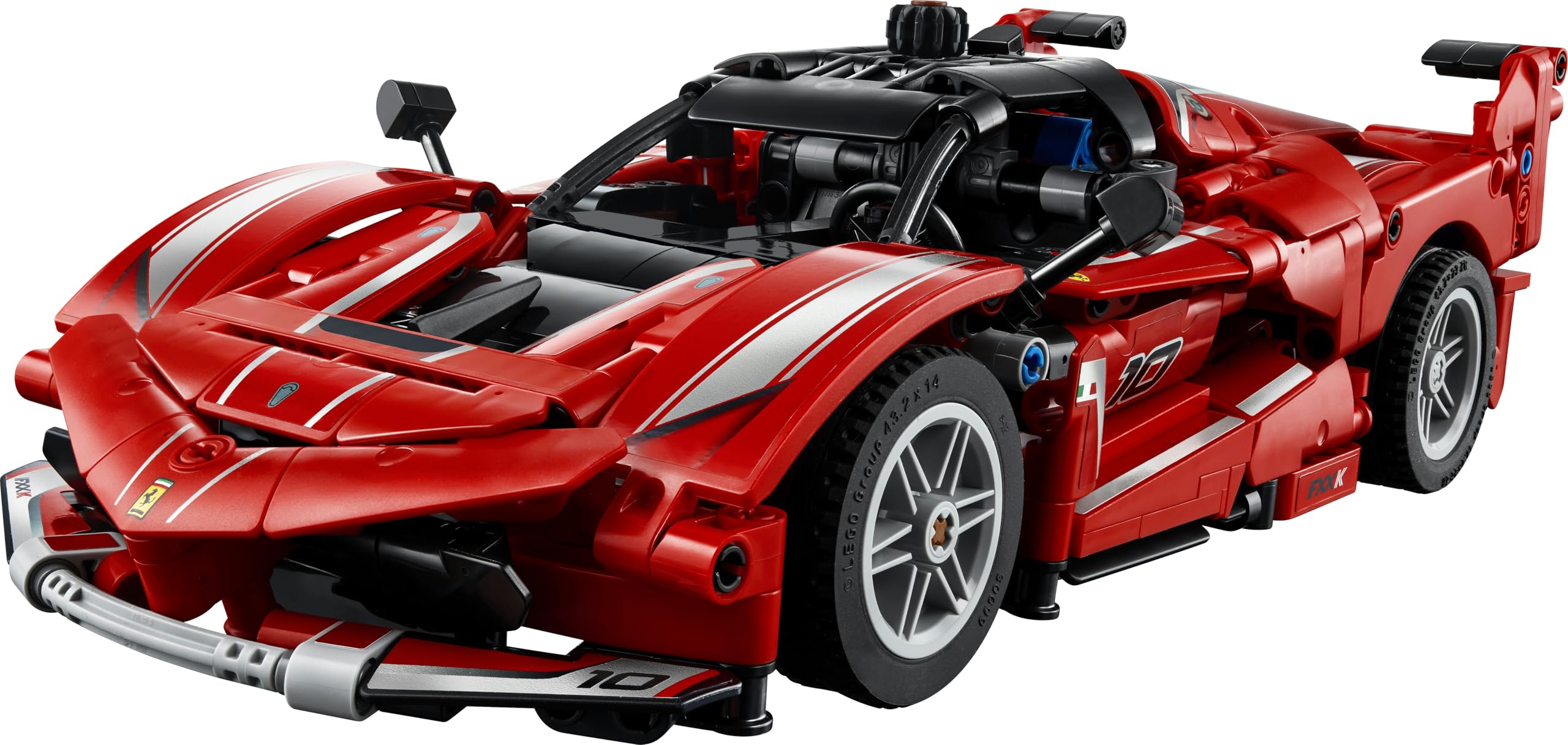 LEGO Technic Ferrari FXX K - Maqueta de Coche de Carreras de Juguete con Motor V12, Diferencial y Pistones Móviles - Regalo para Niños y Niñas de 10+ Años 42212