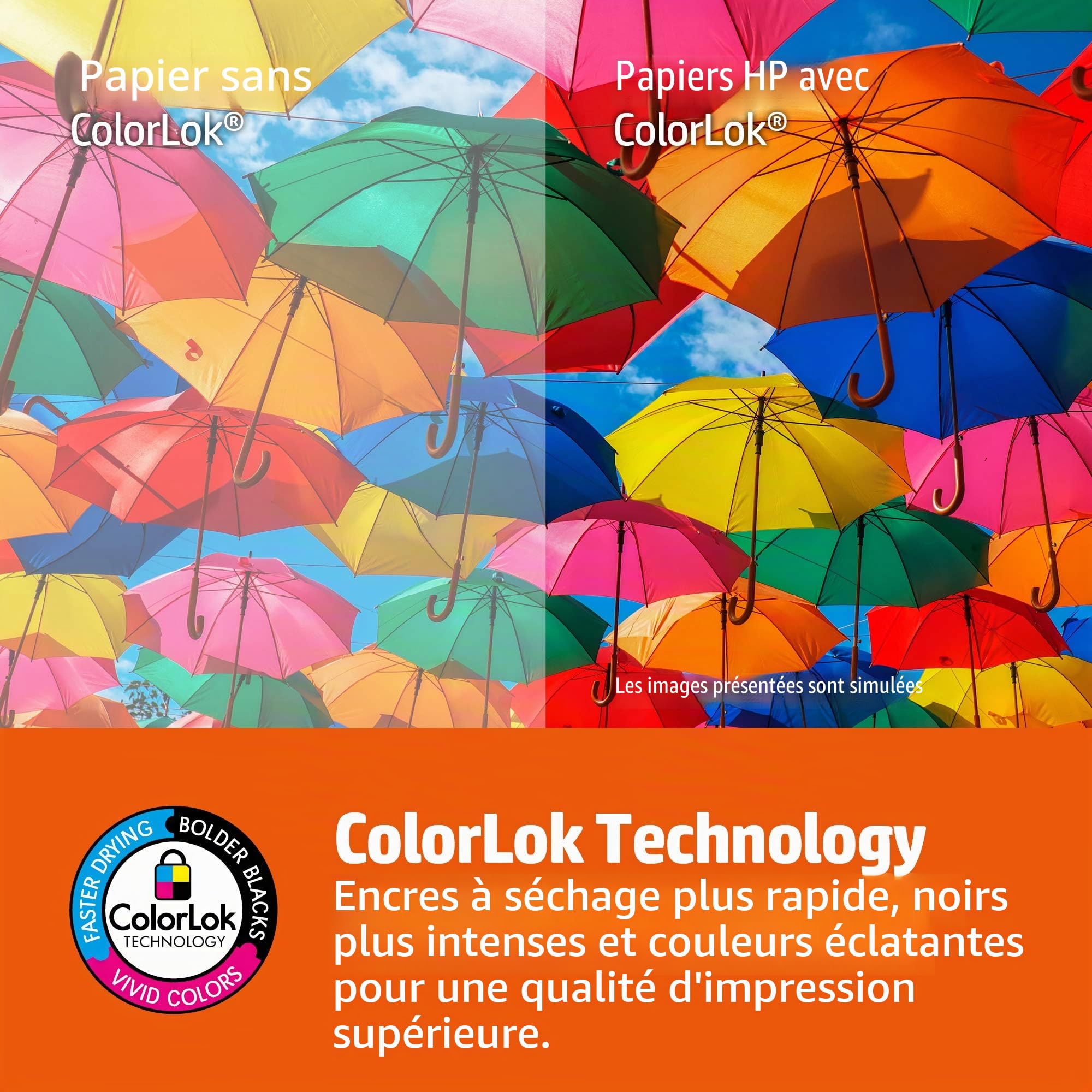 HP Paperandpicture CHP 854 Premium CHP 854 Lot de 2000 feuilles A4 4 x 500 pages Blanc 100 g