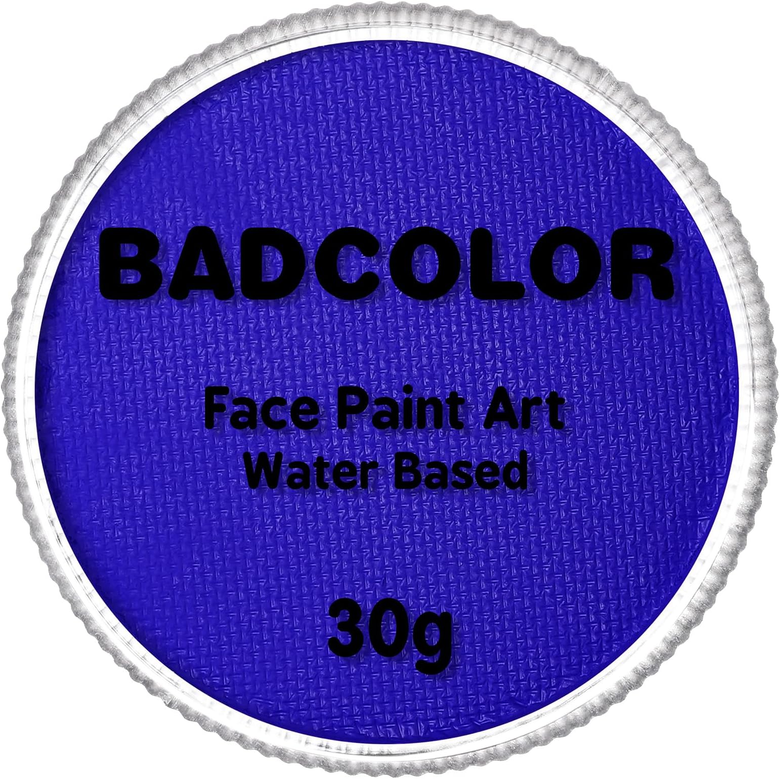 Blue Face Body Paint(30gm), Water Activated Face Painting Kit for Kids & Adults Party, Safe Non-Toxic SFX Makeup Facepaint for Halloween Avatar Smurf Mystique Special Effects Cosplay Costume & Stage