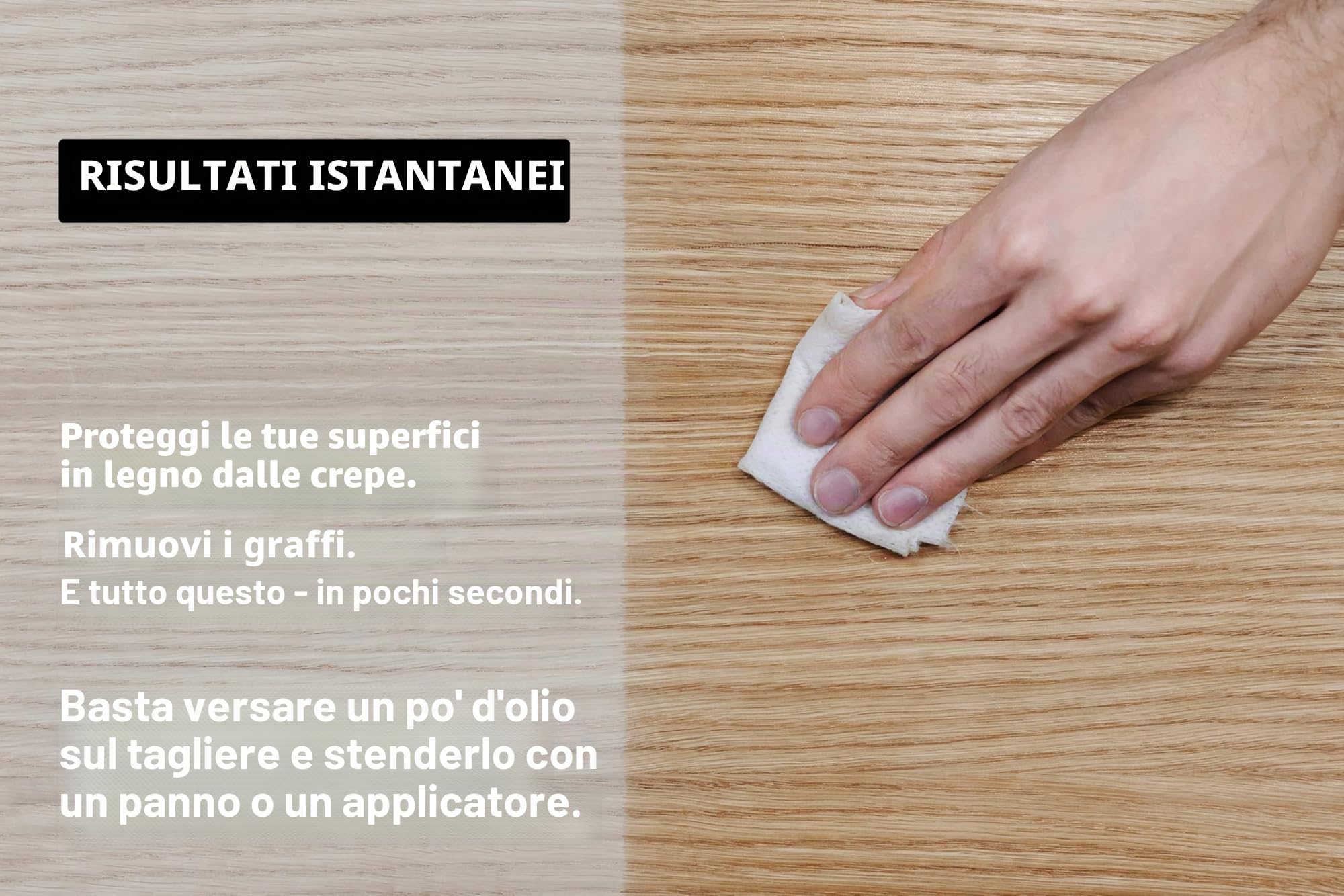 Materialix Olio minerale per uso alimentare (1000ml) - adatto per legno, bambù, pietra, ardesia, cosmetici fai da te, balsami, creme, lozioni, cura dei capelli, prodotti da bagno, unguenti.