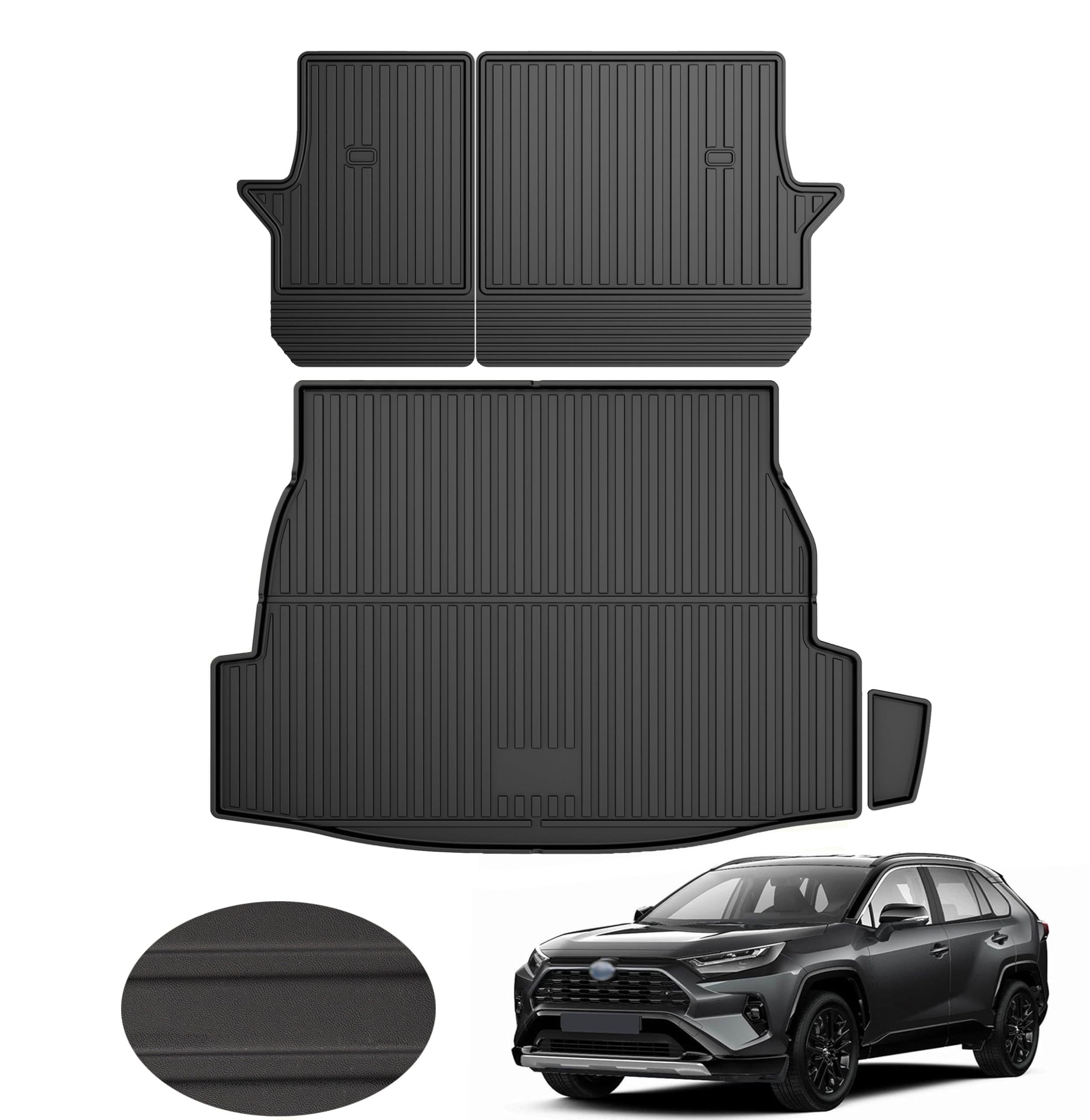 Amazon.co.jp: RAWAKORW トヨタ 新型 RAV4 ラゲッジマット 50系 2019 
