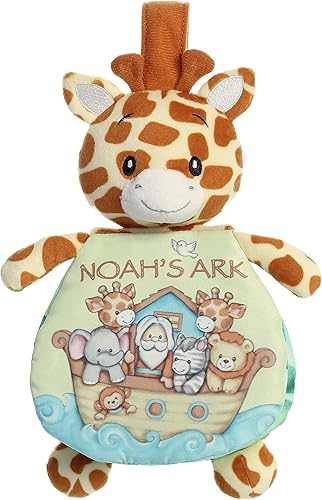 Miniatura 7 de ebba Educational Story Pals Old Macdonald - Animal de peluche para bebé, libro suave para acostarse, desarrollo sensorial, multicolor, 9 pulgadas