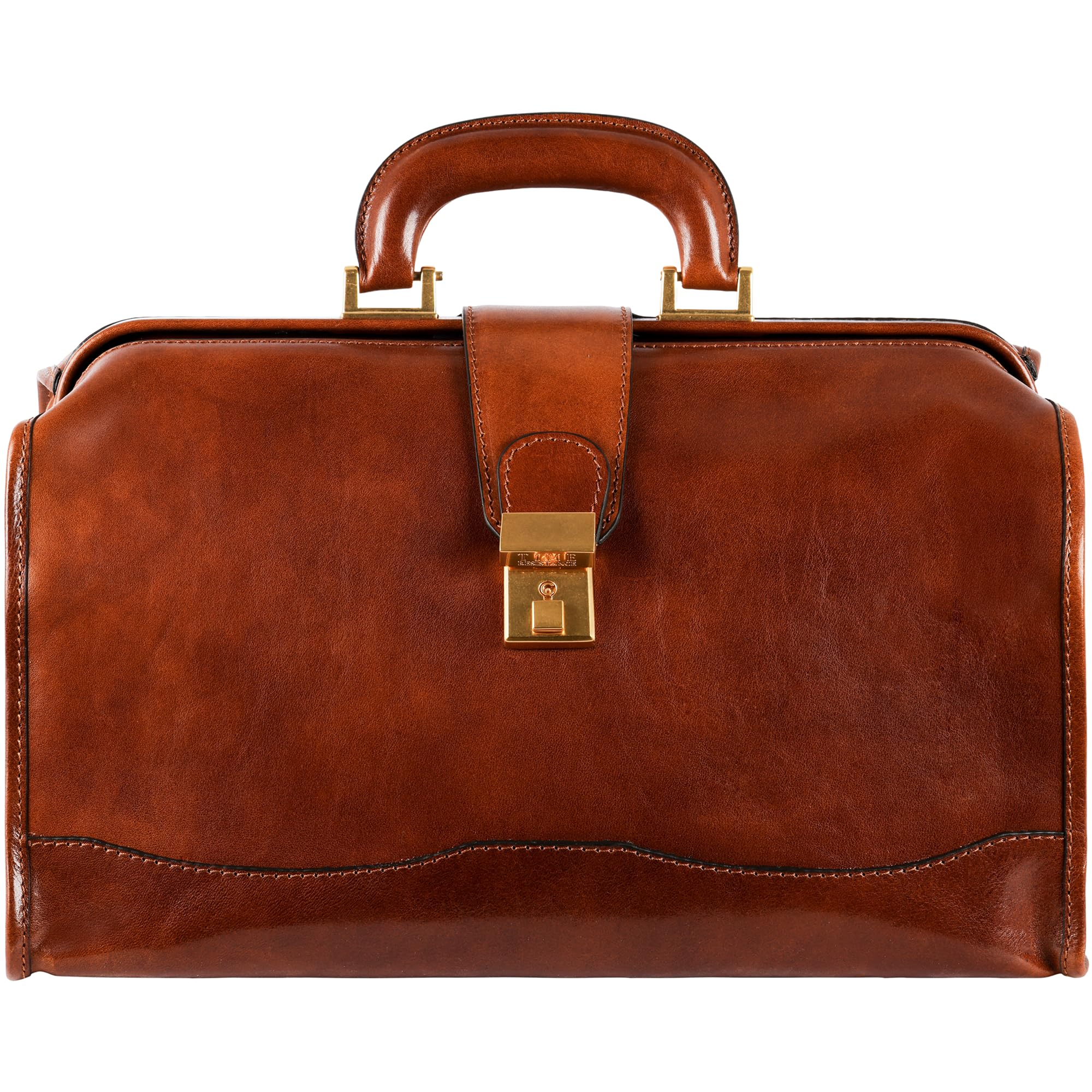 Time Resistance Borsa da medico in pelle, stile vintage, borsa in pelle per uomini e donne