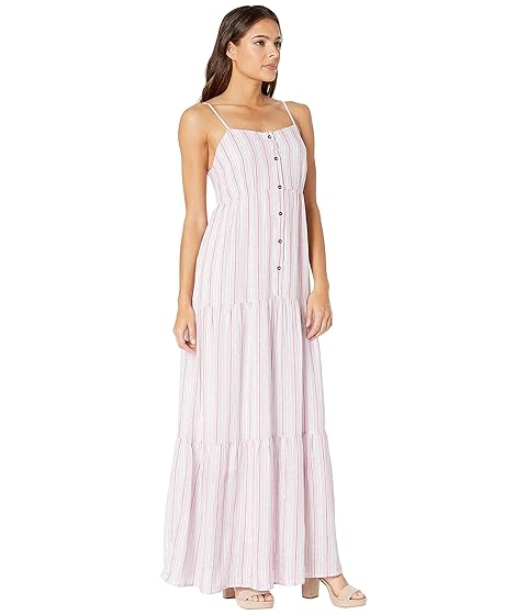 splendid striped maxi dress