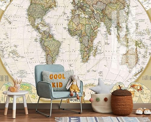 Miniatura 21 de Papel tapiz mural vintage de bosque Papel tapiz gris de árboles del bosque Mural de arte grande para pared para dormitorio y sala de estar (No