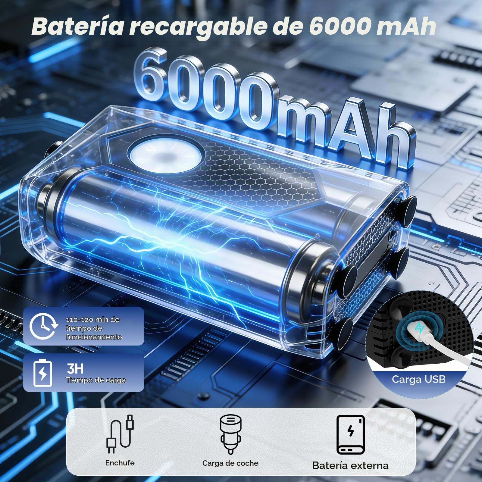 Ducha Portatil Camping Set - con Cubo Plegable 20L Luz LED y Bomba Recargable 6000mAh, Pantalla Digital, 5 Niveles de Flujo y Modos de Rociado, Ideal para Camping, Playa, Caravana, Mascotas y Jardín