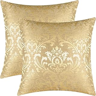 CaliTime Pack of 2 Throw Pillow Covers Cases for Couch Sofa Home Decorat...