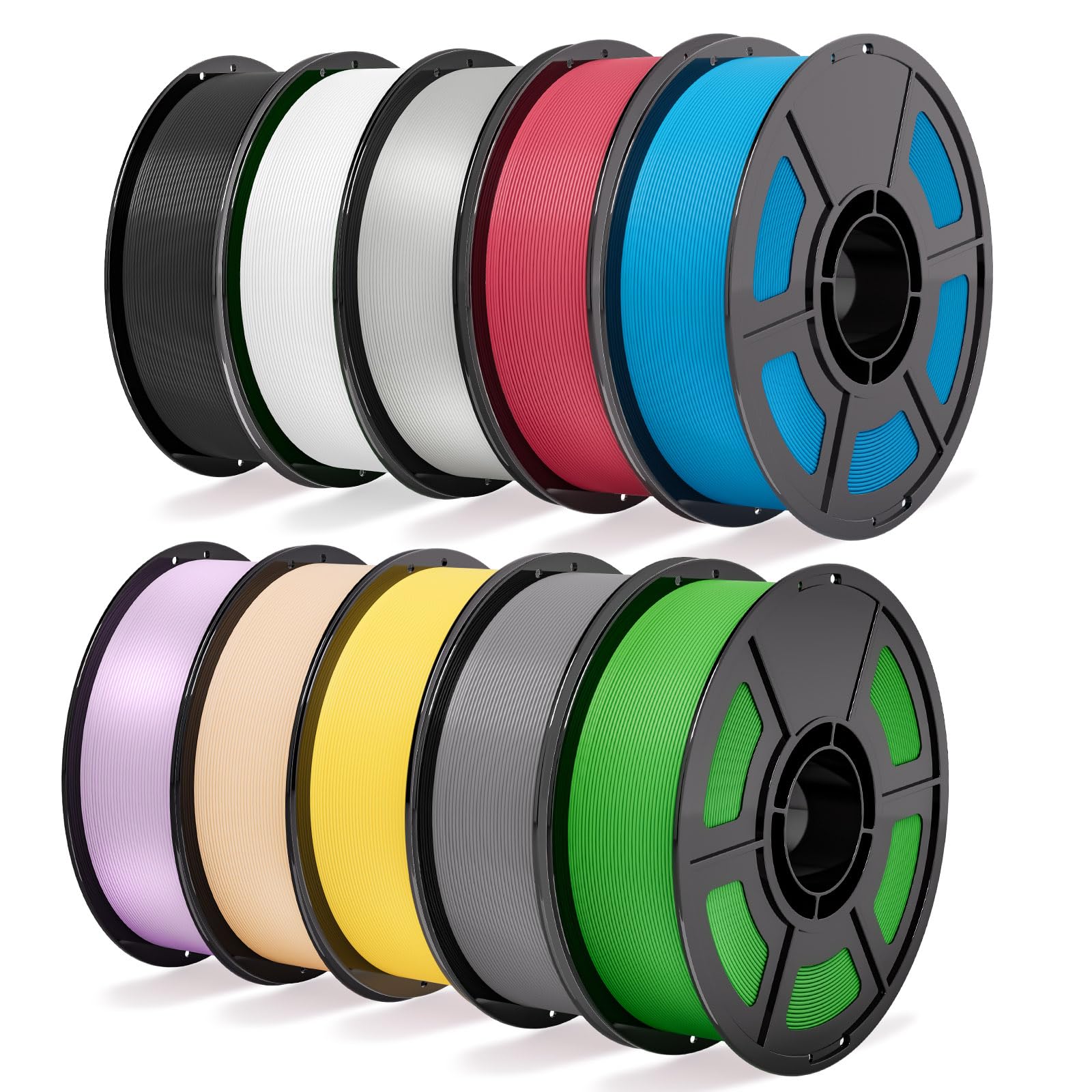 3D Printer Filament PLA 10KG Bundle 30-300mm/s for Bambu Lab AMS,AMS Lite