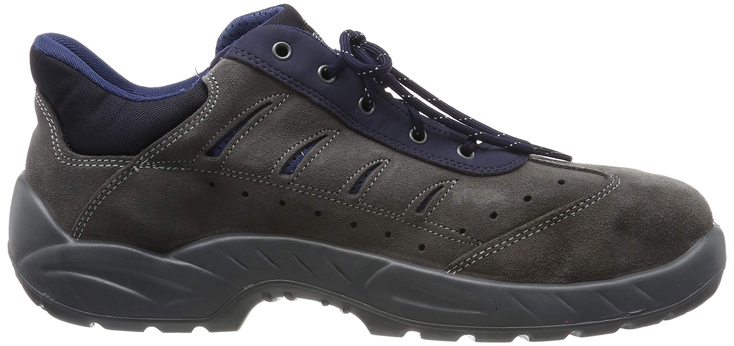 BASE Protection Colosseum S1P SRC Zapato de Seguridad, Talla: 49, Color: Gris/Cobalto, B0163GCR49