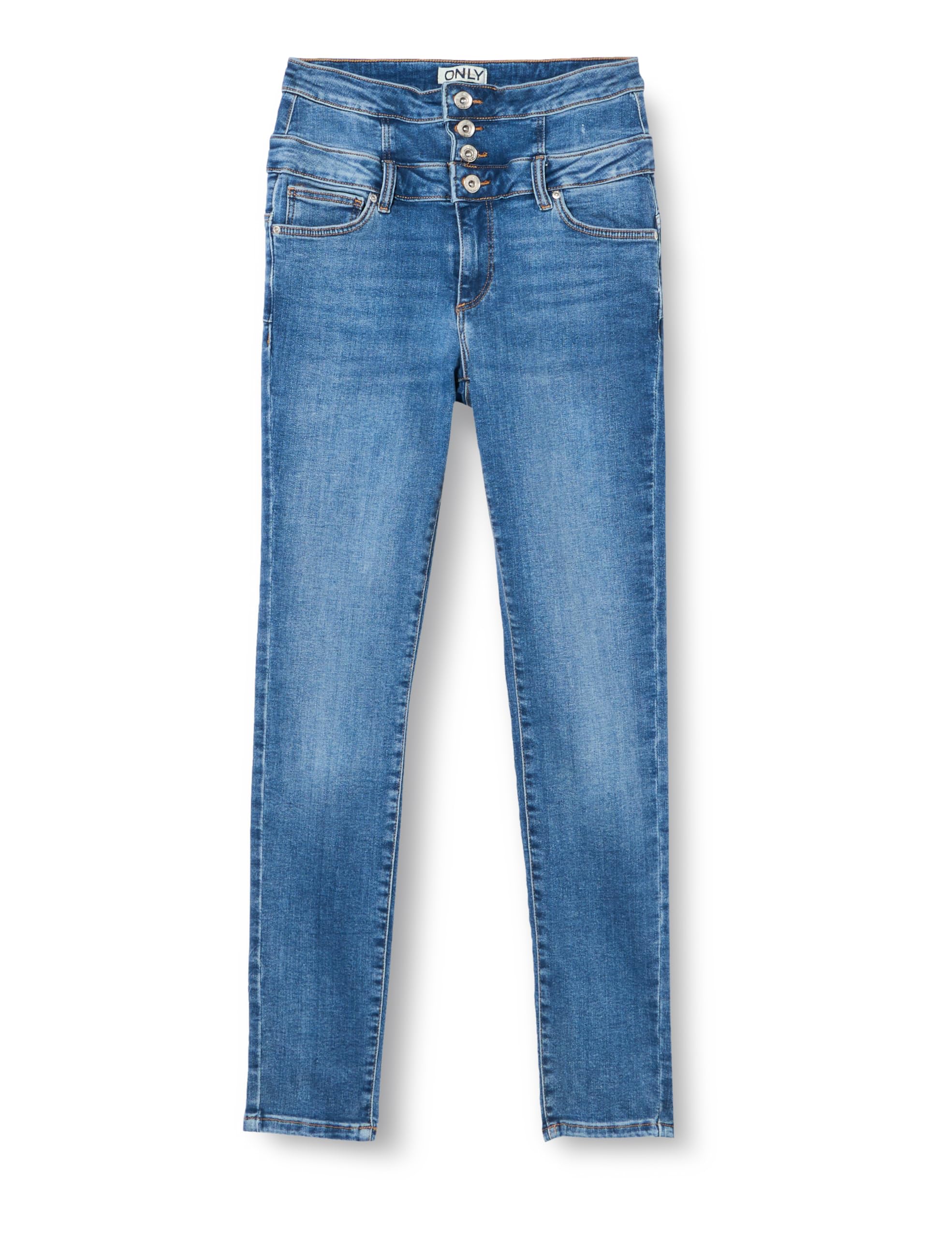 ONLY ONLHUSH CORSAGE ANA - Jeans Skinny Fit - black/zwart