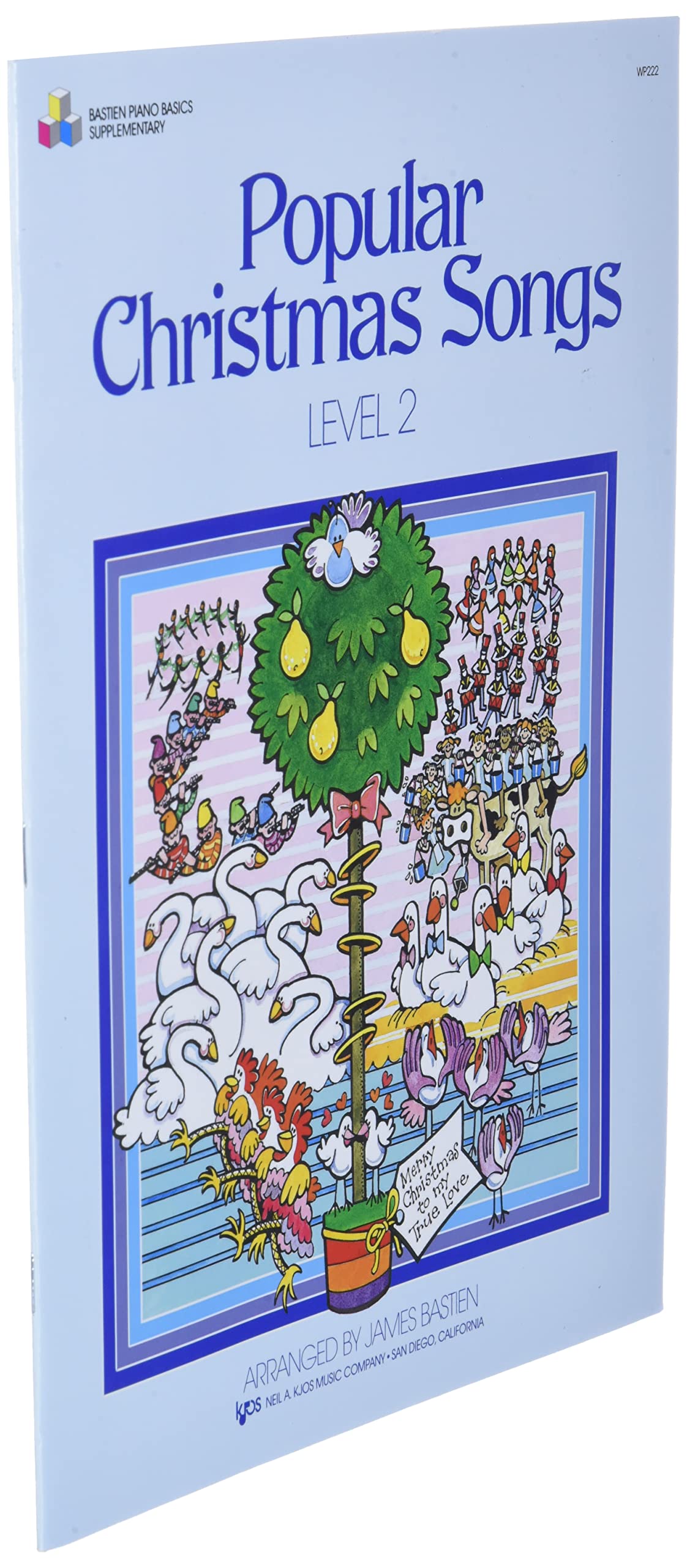 WP222 - Popular Christmas Songs Level 2 - Bastien - Image 3