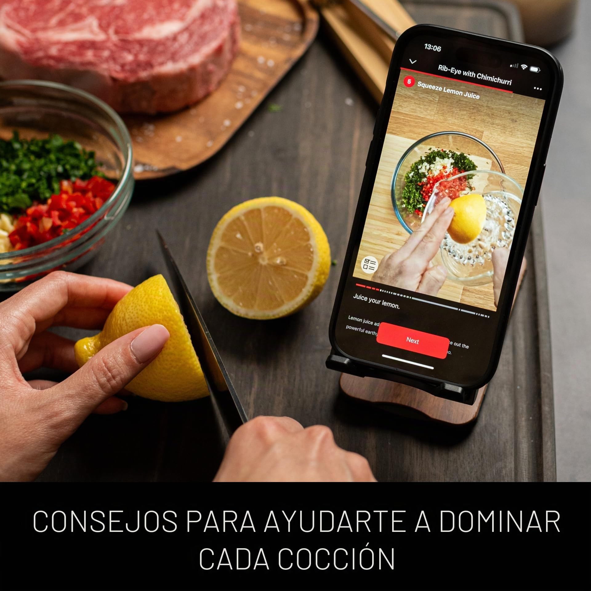 MEATER Block | Termómetro inalámbrico inteligente para carne para el horno, parrilla de cocina, barbacoa, ahumador, asador con Bluetooth y conectividad digital WiFi