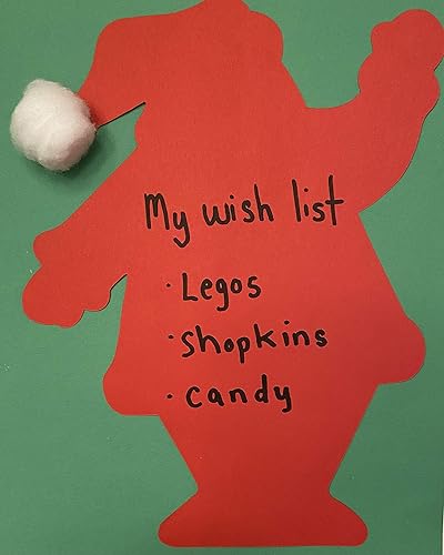 Miniatura 2 de Súper recortes de Papá Noel de 8 x 10 pulgadas, 15 recortes en un paquete para invierno, Navidad, manualidades, decoraciones, proyectos de