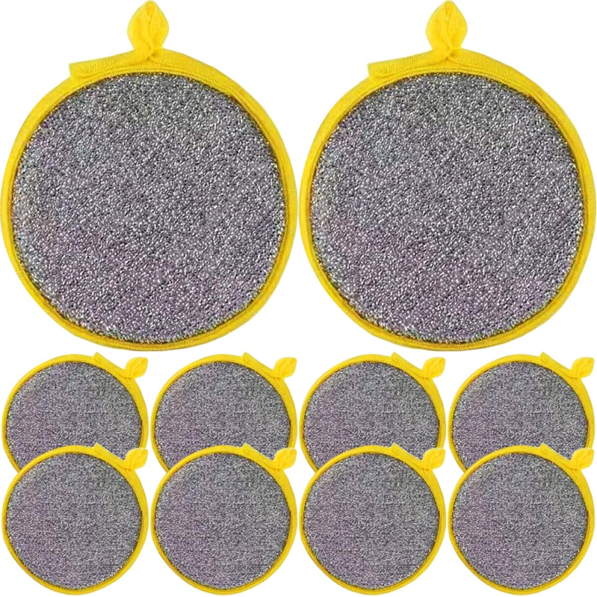 Cabilock 20pcs Non Scratch Dual Sided Dishwashing Sponges for Kitchen Cleaning Versatile Household Scrubbers for Dishes Pots and Pans for Home and Bathroom Use