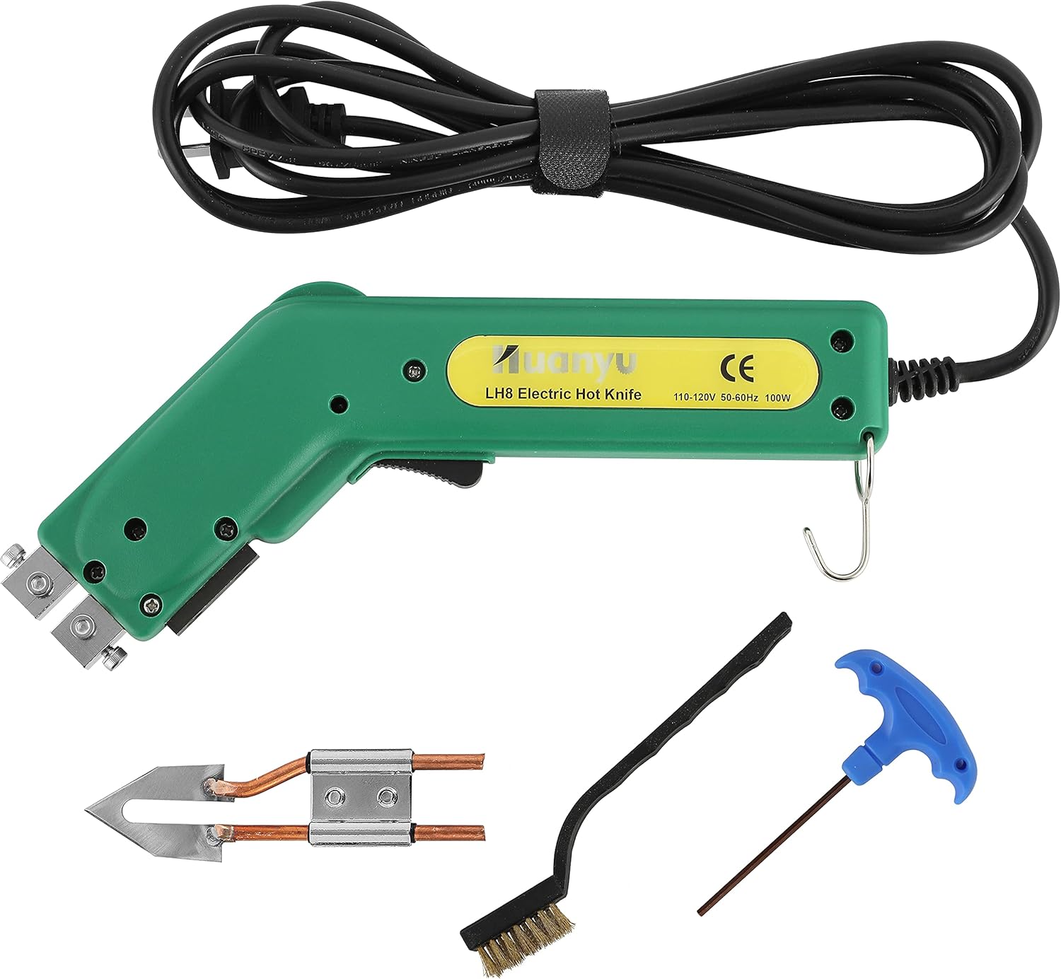 Exсluѕіvе Dіѕсоunt 90% Prісе Huanyu LH8 100W Electric Hot Knife Heat Cutter Knife Cutting Tool 600° C for Sponge Wallcloth Cloth Rope Webbing Foam (220V, Sharp Knife)