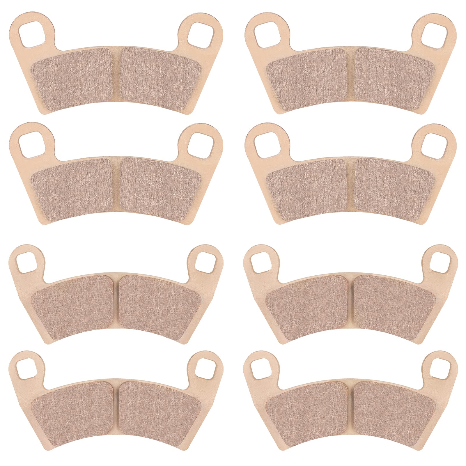 Rear Sintered Brake Pads For 2013 Polaris Ranger 900 XP LE 840844005829