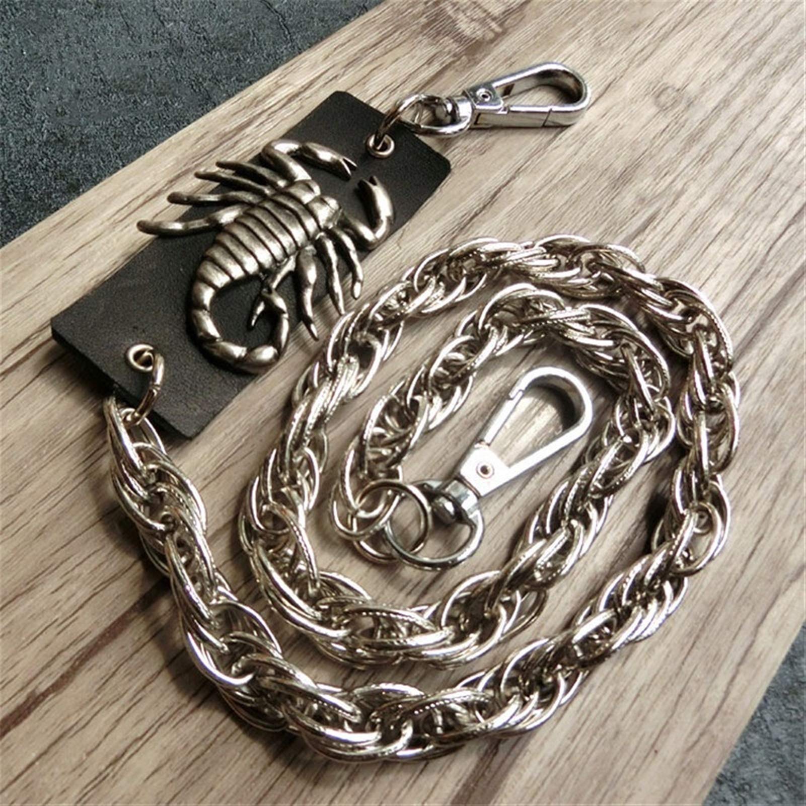 Tyqour Chaîne De Pantalon Punk Hip Hop Punk - Chaîne De Portefeuille