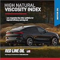 Vista 5 de Red Line Aceite de motor totalmente sintético 11704 SAE 10W60, 1 cuarto de galón (paquete de 12)