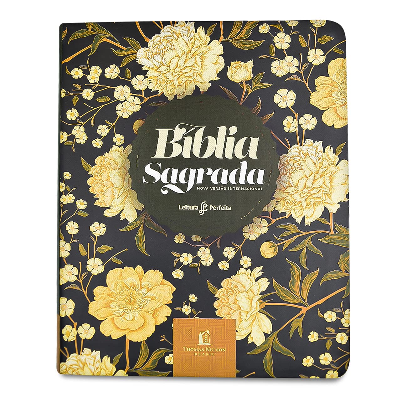 BBLIA SAGRADA NVI, COURO SOFT FLORES, ESPAO ANOTAES, LEITURA PERFEITA 2021 PLANNER