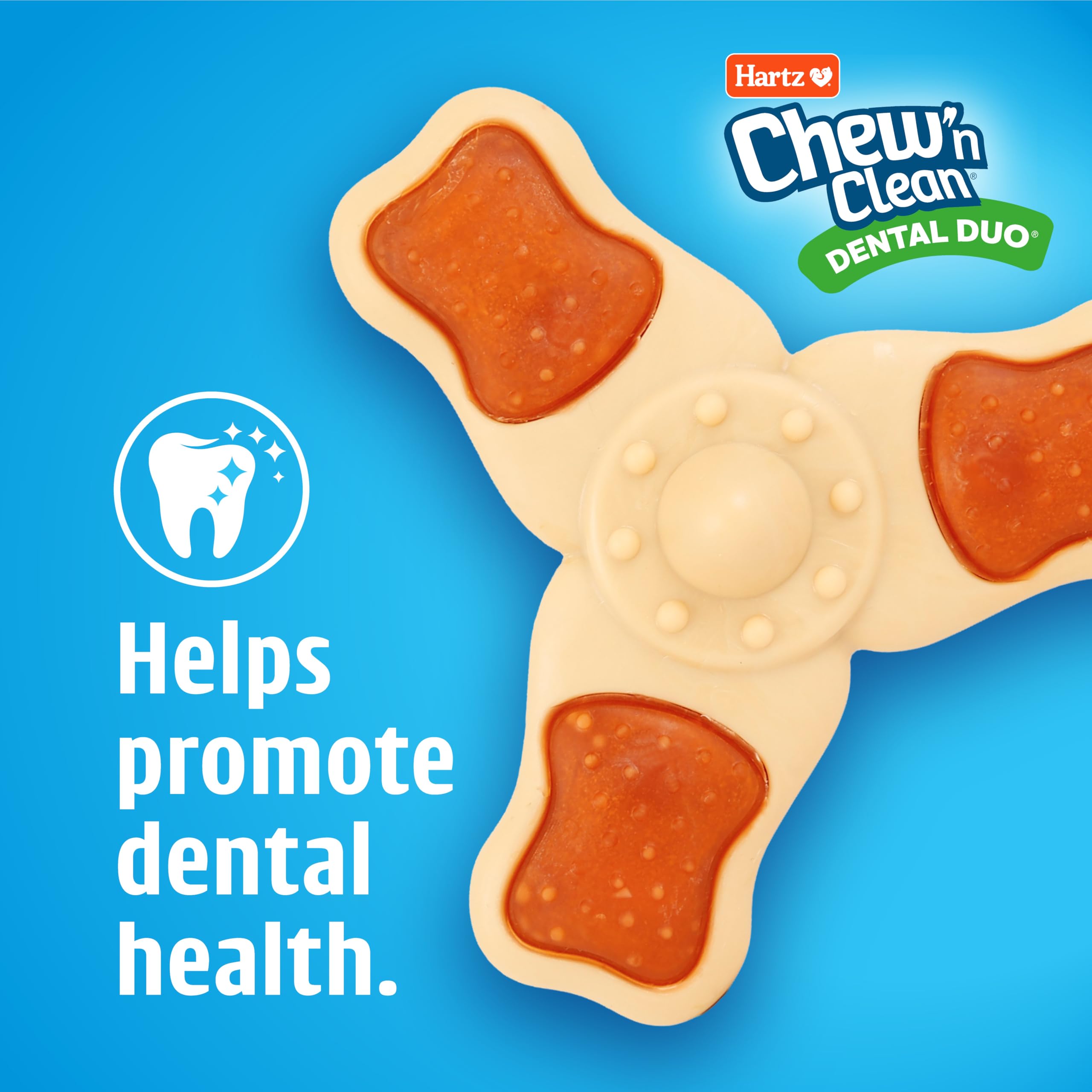 Pet Supplies : Hartz Chew 'n Clean Chew Toy and Treat in One
