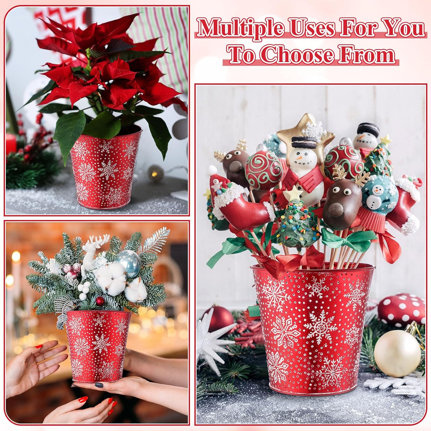 ブリキバケツ亜鉛鉄板製（13L） | 現場必需品 | 金物資材商店 KONITEC Zhehao クリスマス亜鉛メッキバケツ 6個 5.9インチ メタルバスケット バケツ プランター ポット 装飾 ブリキ製 農家 ヴ