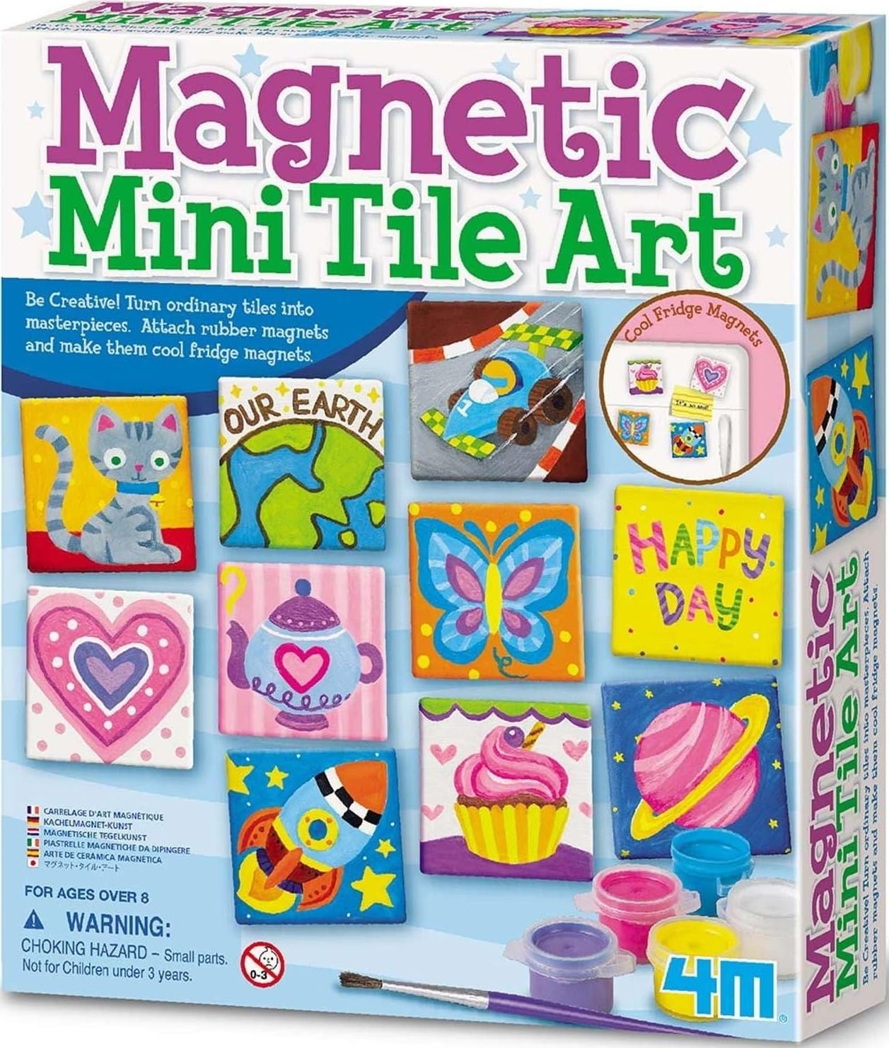 4M Magnetic Tile Art