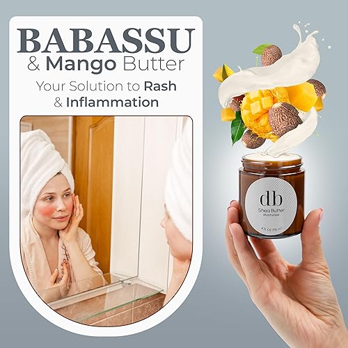 Miniatura 6 de db Crema hidratante de manteca de karité con lavanda, mango, jojoba. Fórmula espesa. Se derrite rápidamente y se absorbe rápidamente. Cura la piel
