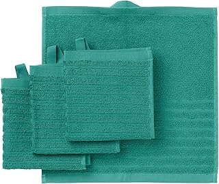 Vagsjon Washcloth Turquoise Pack of 4