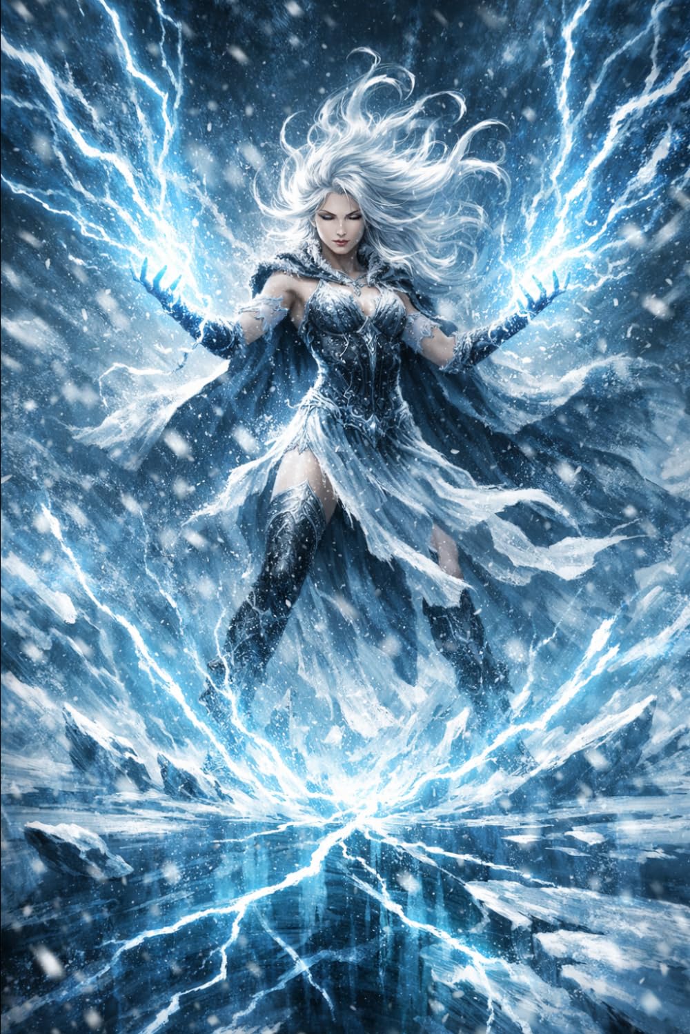 Nyra, la última bruja de la escarcha.