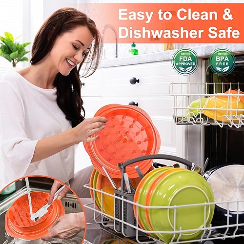 Miniatura 5 de Trituradora de pollo, trituradora de pechuga de pollo grande, herramienta giratoria con cepillo y tenedor máquina trituradora de carne visible, tira