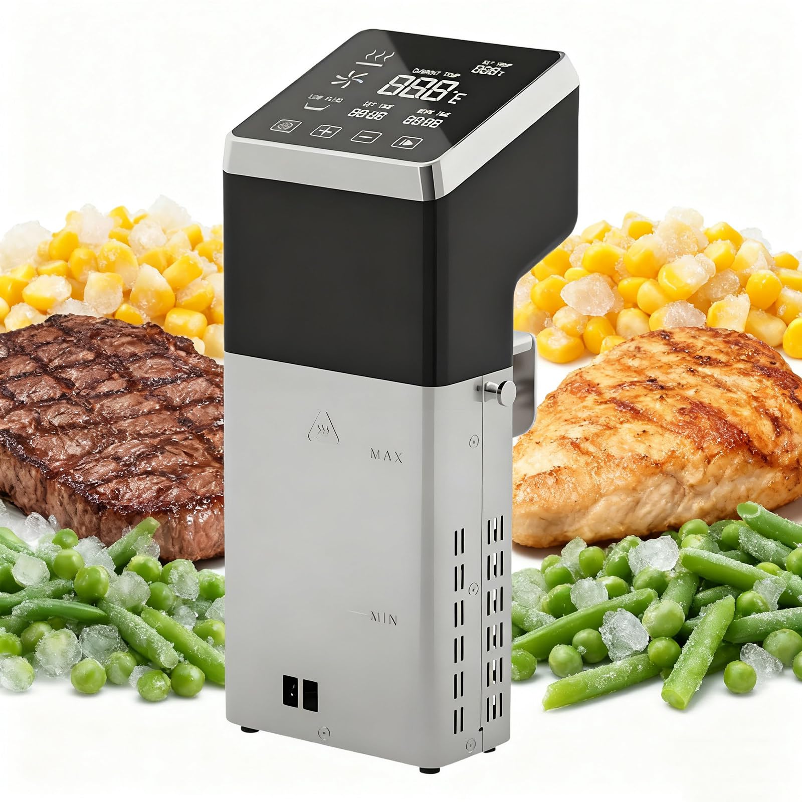 Cuiseur sous Vide de qualité Commerciale avec Une capacité de Cuisson de 70 L, pour Viande ou légumes sous Vide, kit de Cuisson sous Vide Complet pour Chefs Amateurs et débutants