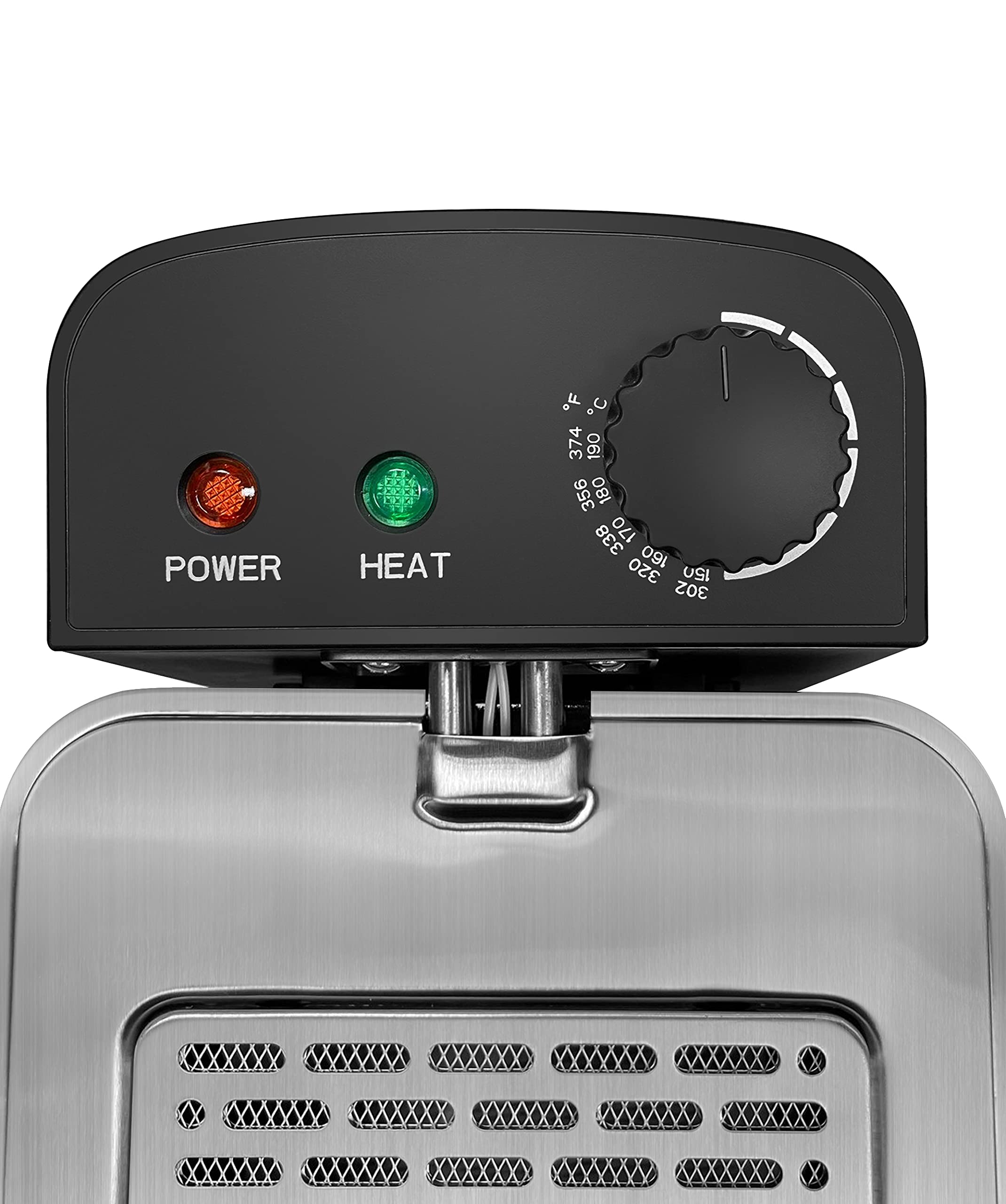 Sytech freidora electrica, 3l., Acero INOX, 2000w