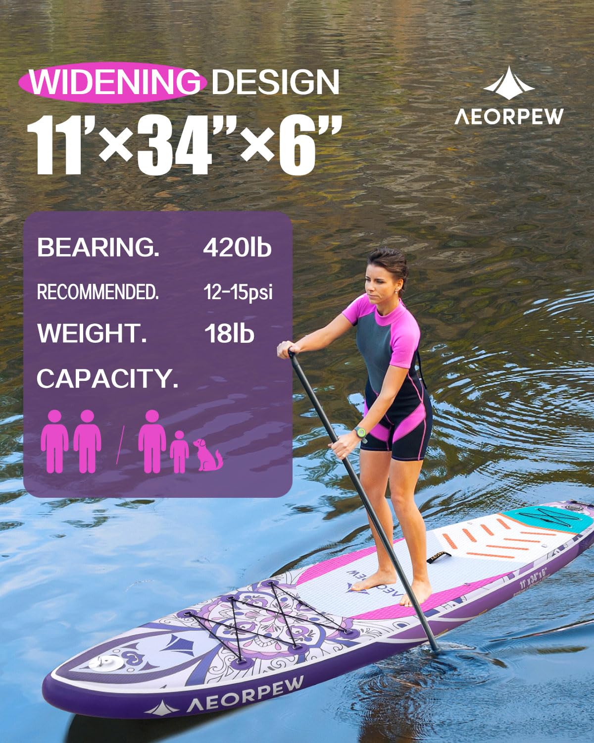 美品！AEORPEW スタンドアップパドルボード　送料込み！SUP 美品！AEORPEW スタンドアップパドルボード 送料込み！SUP