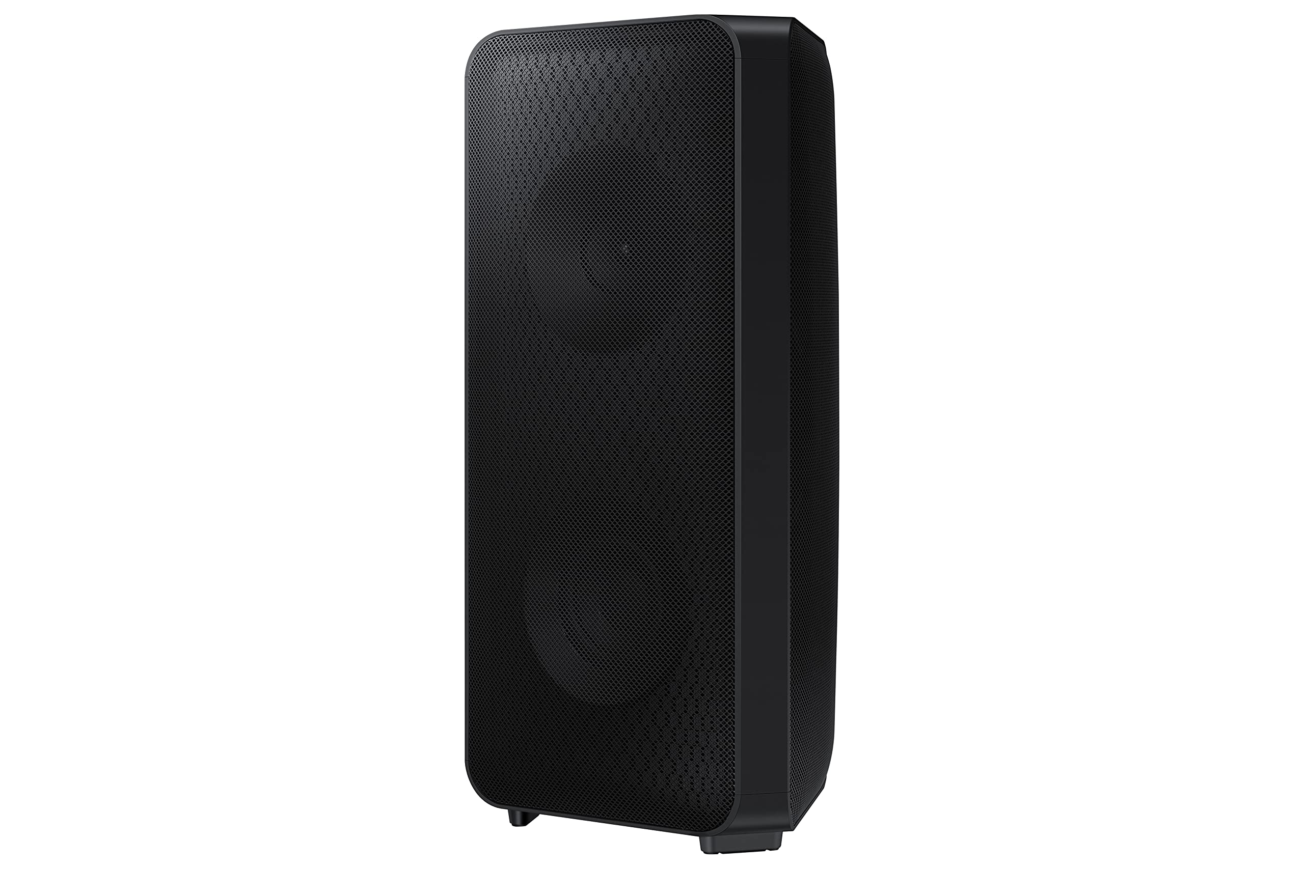 Samsung Sound Tower MX-ST40B, Batteria integrata (12h), Audio bidirezionale, Resistente all'acqua (IPX5), Luci da party e effetti da DJ, Potenza elevata da 160 watt, Black