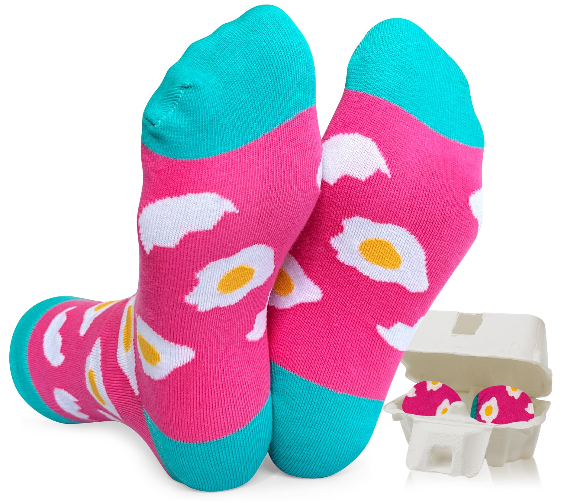 Calzini Pasquali Divertenti Per Donne - Design Festoso Con Motivi A Uovo, Regalo Perfecto