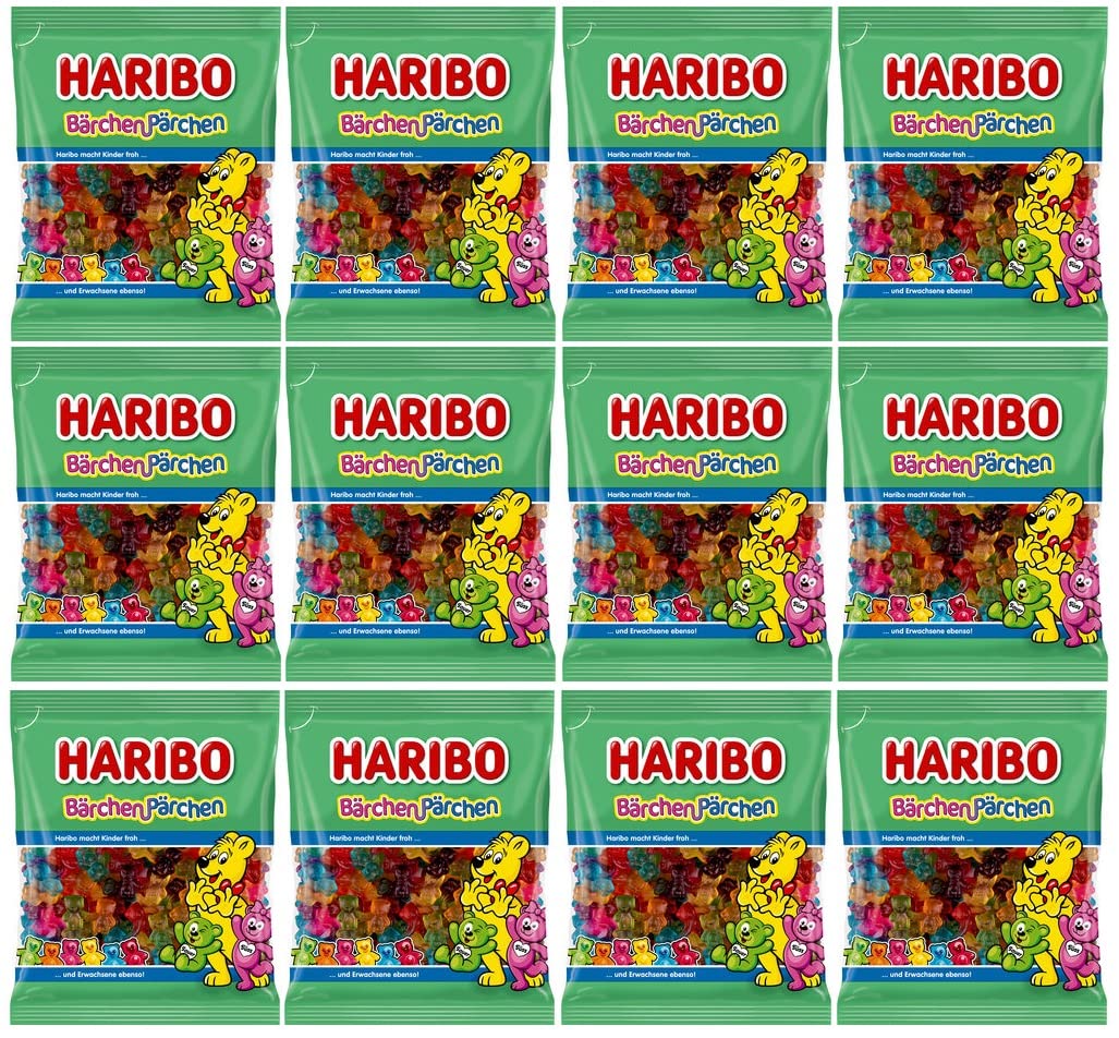 12 torebek Haribo misie para po 160 g (12 x 160 g)
