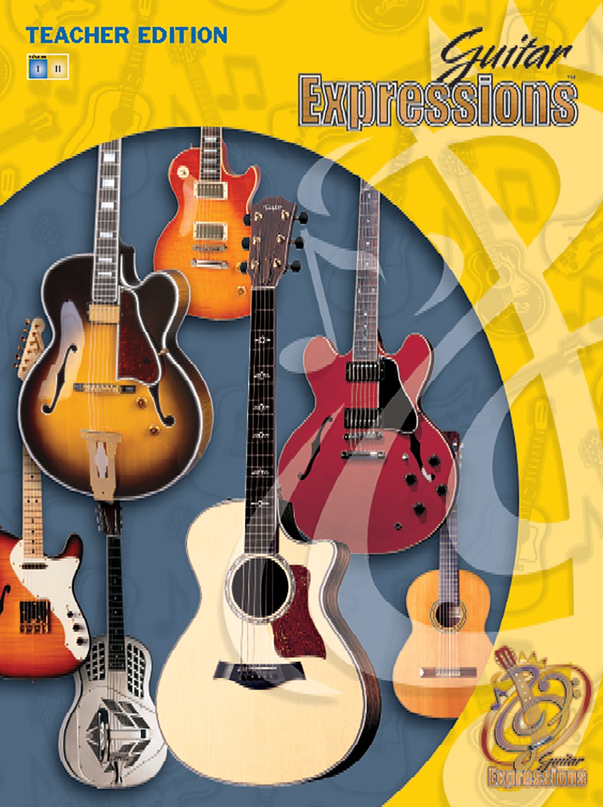 Guitar Expressions Teacher Edition, Vol 1 (Book, CD & CD-ROM): Units 1-18