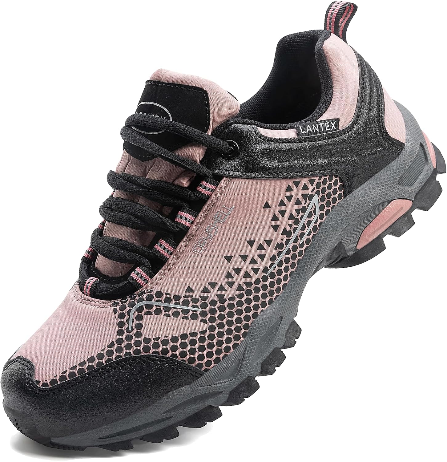 LANGDU Wanderschuhe Herren Damen Wasserdicht Wanderschuhe Leicht Trekkingschuhe Wanderstiefel Atmungsaktiv Outdoorschuhe 38-46EU