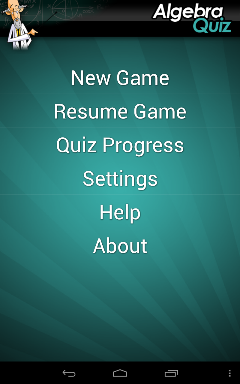 Ultimate Algebra Quiz - App on Amazon Appstore