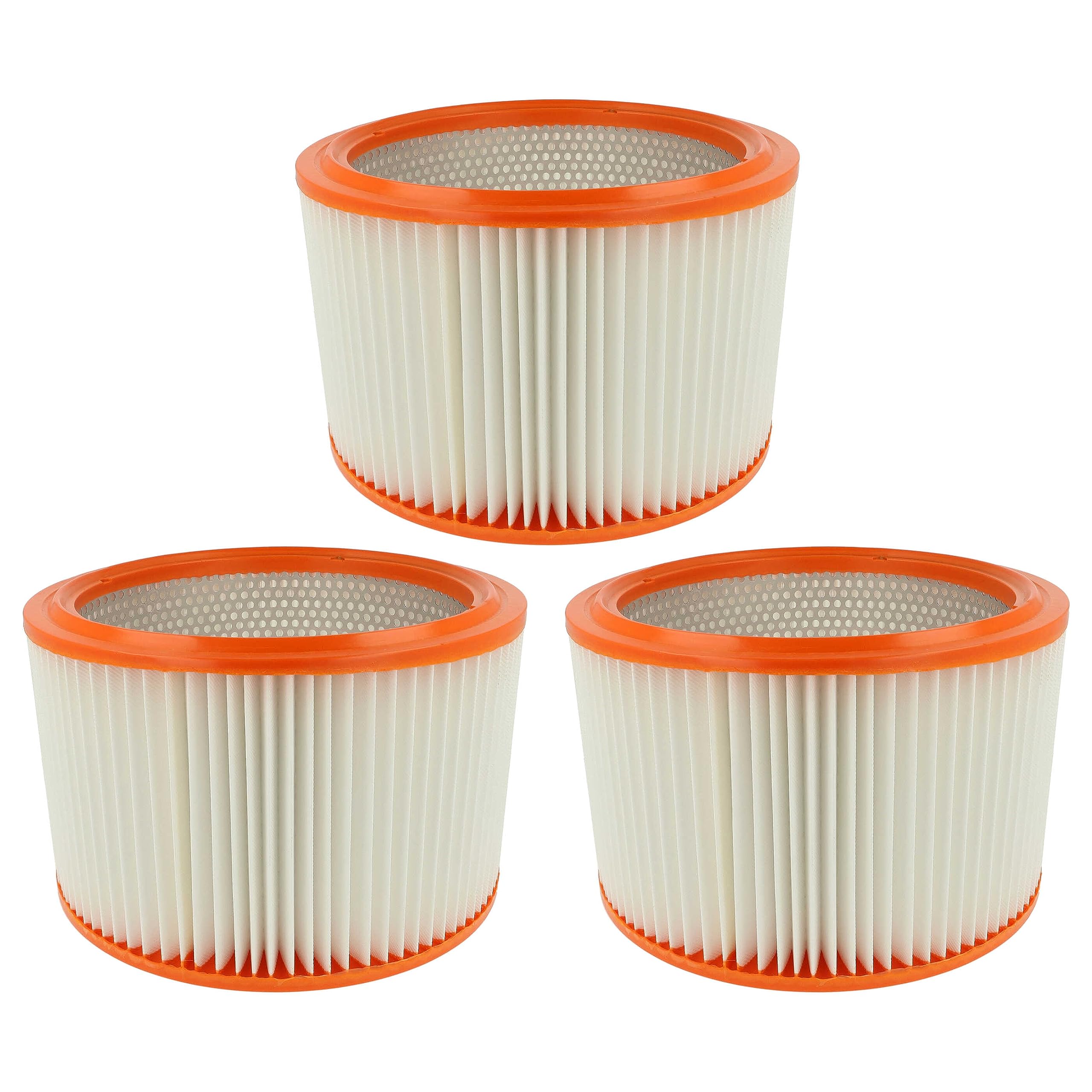 vhbw 3x filtro a lamelle compatibile con Hilti VCU 40 aspirapolvere portatile